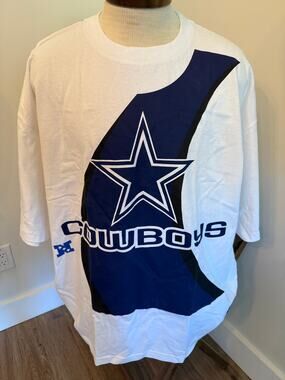 Dallas Cowboys Reebok NFL Team Apparel On Field White Men Short Sleeve Size 2XL